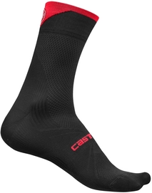 Fietssok Castelli Men Maestro 12 Black Red