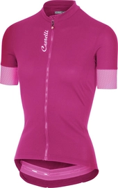 Fietsshirt Castelli Women Anima 2 FZ Alba Pink