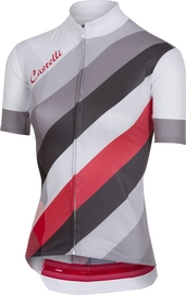 Fietsshirt Castelli Men Prisma FZ Multicolor White