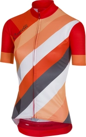 Fietsshirt Castelli Men Prisma FZ Multicolor Red
