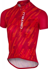 Fietsshirt Castelli Kids Future Racer Jersey Red