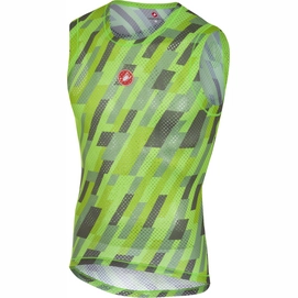 Fietsshirt Castelli Men Pro Mesh Sleeveless Pro Green