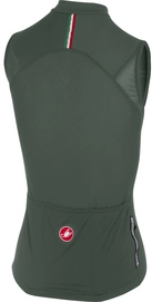 Fietsshirt Castelli Men Promessa Sleeveless Forest Gray