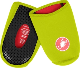 Toecover Castelli Toe Thingy 2 Yellow Fluo