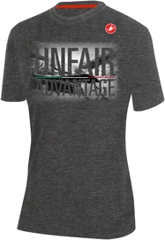 T-Shirt Castelli Men Stelvio Melange Gray