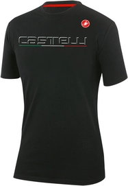 T-Shirt Castelli Men Classic Vintage Black