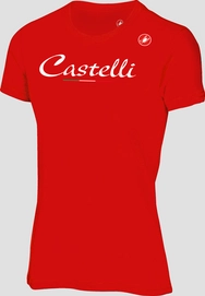 T-Shirt Castelli Women Classic Red