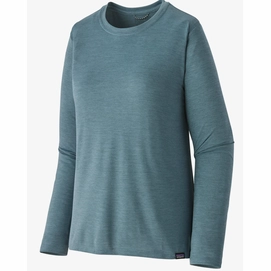 T-Shirt Manches Longues Patagonia Women Cap Cool Daily Shirt Steam Blue Light Plume Grey X Dye