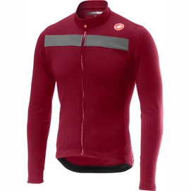 Fahrradshirt Castelli Puro 3 Jersey Full Zip Matador Red Herren