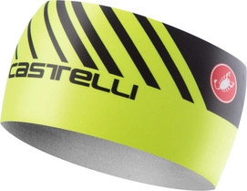 Hoofdband Castelli Arrivo 3 Thermo Headband Yelloe Fluo
