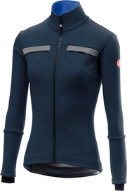 Fietsjack Castelli Women Dinamica Jacket Dark Infinity Blue