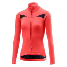 Fietsshirt Castelli Women Sinergia Jersey Full Zip Red