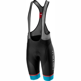 Fietsbroek Castelli Men Free Aero Race 4 Bibshort Black Sky Blue