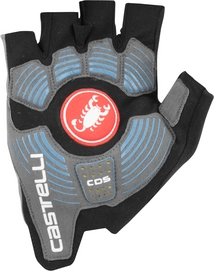 Fietshandschoen Castelli Men Rosso Corsa Espresso Dark Gray
