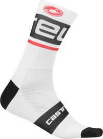 Fietssok Castelli Men Free Kit 13 White Black