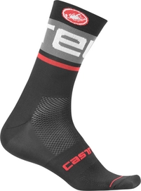 Fietssok Castelli Men Free Kit 13 Black Dark Gray