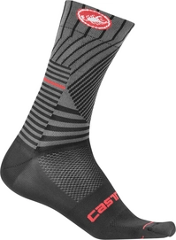 Fietssok Castelli Men Pro Mesh 15 Black Red