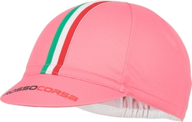 Pet Castelli Men Rosso Corsa Cycling Giro Pink