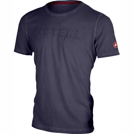 Castelli Bassorilievo Tee Dark Infinity Blue Herren