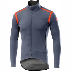 Fahrradshirt Castelli Perfetto Ros Long Sleeve Dark Steel Blue Herren