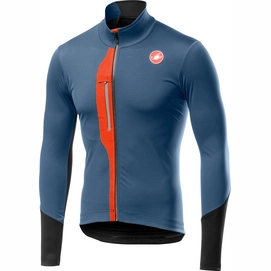 Fietsshirt Castelli Men Trasparente V Jersey Light Steel Blue