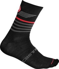 Fietssok Castelli Men Lancio 15 Sock Black