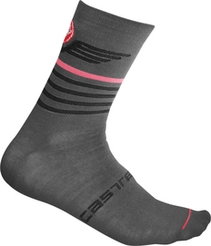 Fietssok Castelli Men Lancio 15 Sock Dark Gray