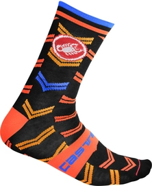 Fahrradsocke Castelli Herren Transition 18 Sock Black Herren