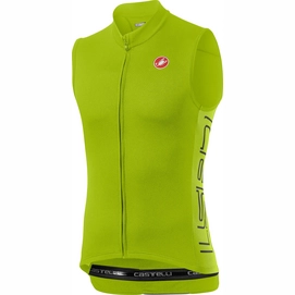 Fietsshirt Castelli Men Entrata V Sleeveless Chartreuse