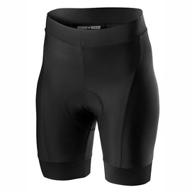 Fahrradhose Castelli Prima Short Black Light Turquoise Damen