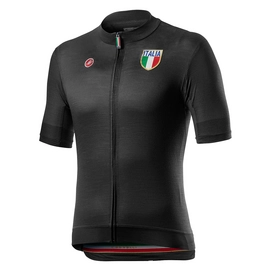 Fietsshirt Castelli Men Italia 2.0 Jersey Light Black-XS