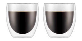 Glass Bodum Pavina Small Transparent 250 ml (Set of 2)