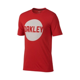 T-shirt Oakley O-Oakley Circle Mens Red Line