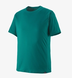 T Shirt Patagonia Men Cap Cool Lightweight Shirt SS Borealis Green