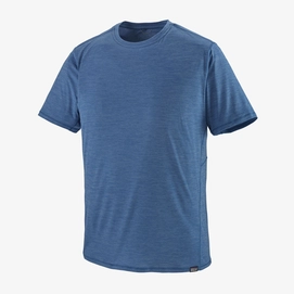 T Shirt Patagonia Men Cap Cool Lightweight Shirt Superior Blue Light Superior Blue X Dye
