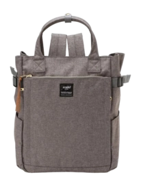 Sac à Main et Sac à Dos (2-en-1) Anello 2Way Tote Gris