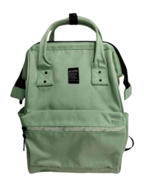 Sac à Dos Anello Zip Kuchigane Vert