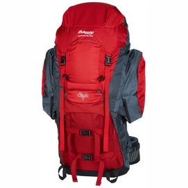 Backpack Bergans Women Alpinist Lady 100L Red Burgundy Grey