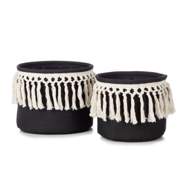 Mand Kidsdepot Bobbi Zwart (Set van 2)