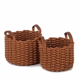 Basket Kidsdepot Korbo M Copper (Set of 2)