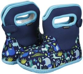 Gummistiefel Baby Bogs Zoo Blau