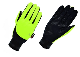 Fietshandschoen AGU Fleece Liner Zwart/Fluo