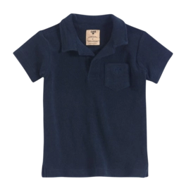 Polo OAS Terry Shirt Kinder Navy