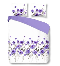 Dekbedovertrek Good Morning Flower Dream Paars Katoen