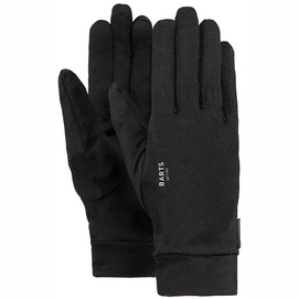 Handschuh Barts Silk Liner Black Unisex