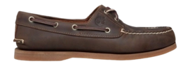 Boat Shoes Timberland Mens Classic Boat 2 Eye Brown-Shoe size 40