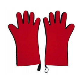 Ofenhandschuh Il Cucinino Mit Fingern Rot