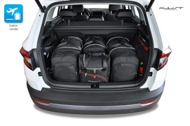 Tassenset Kjust Skoda Karoq 2017+  (4-delig) Variant I