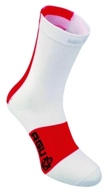 Wielrensokken AGU Linea Wit Rood