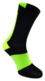 Wielrensokken AGU Linea Winter Zwart Fluo